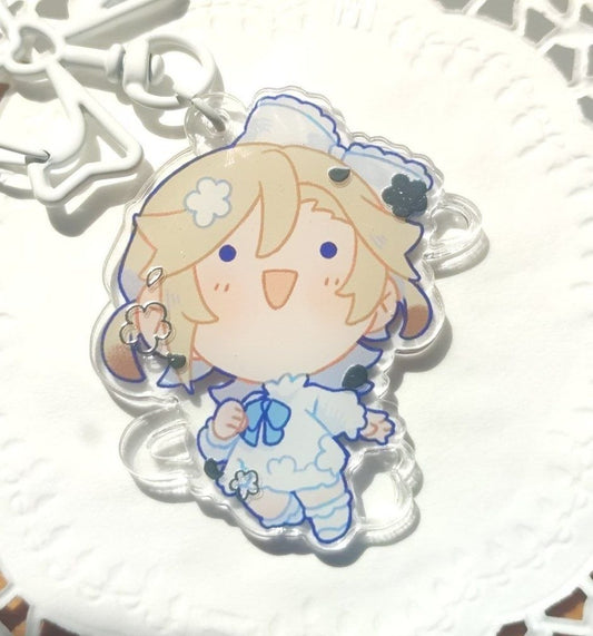 [PREORDER] Silver Foil Charms- White Collection