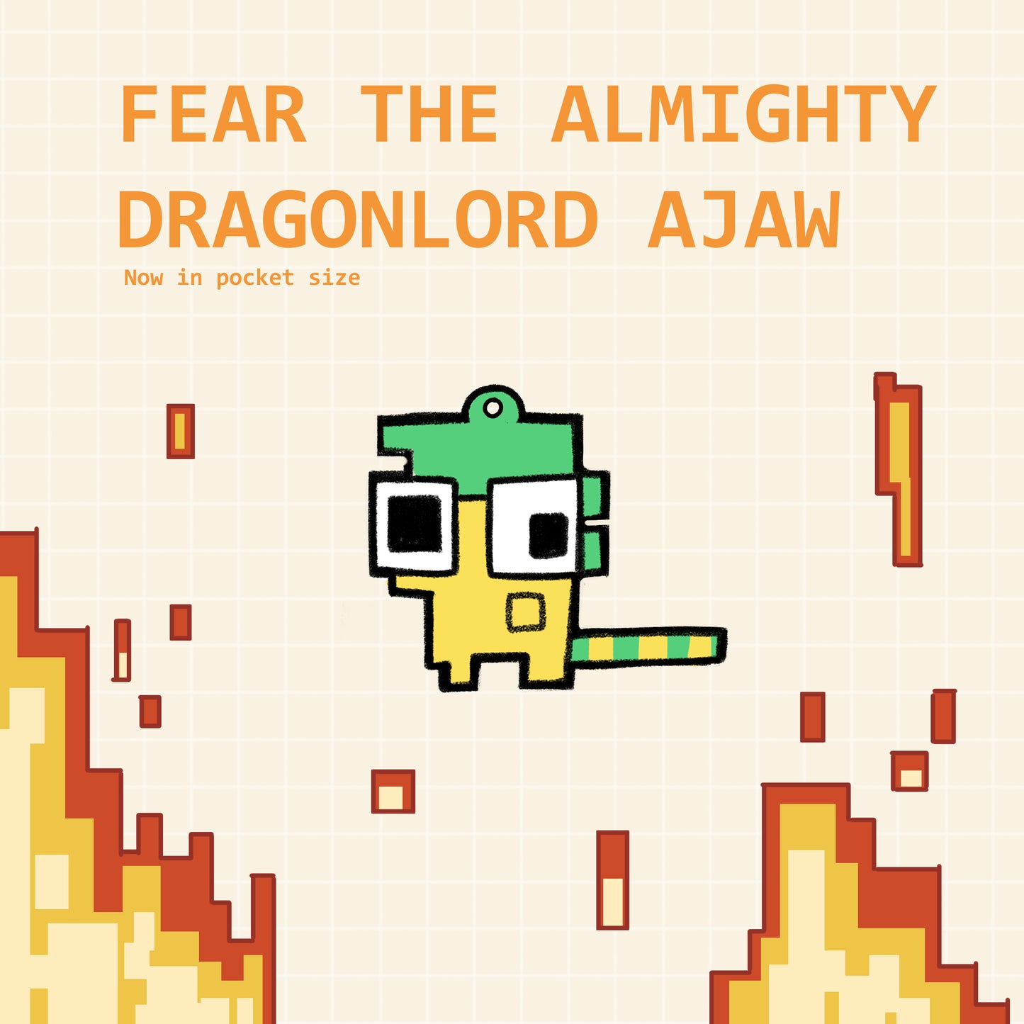 [OUT OF STOCK] Charm - Almighty Dragonlord Ajaw