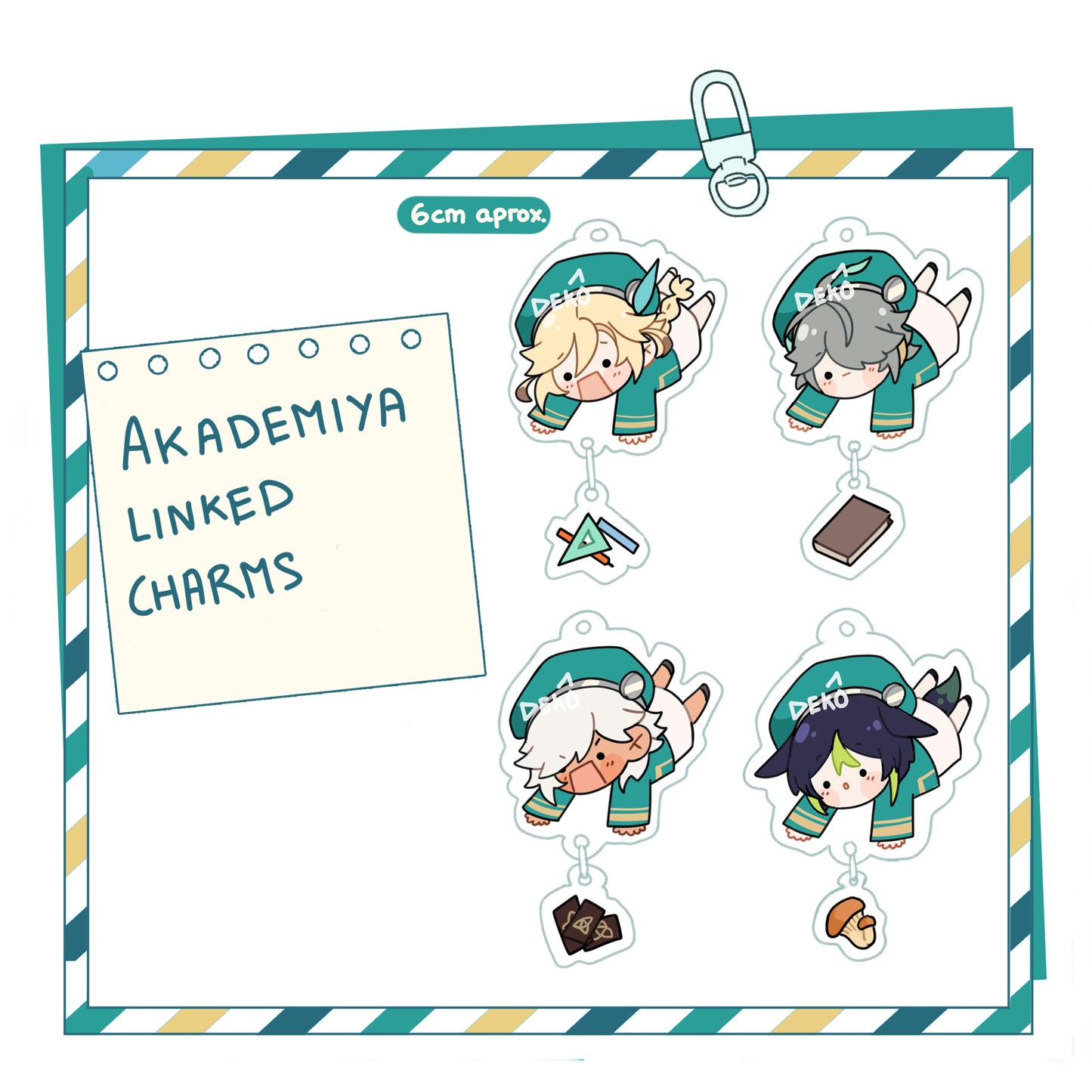 [LIMITED STOCK] AKADEMIYA CHARMS