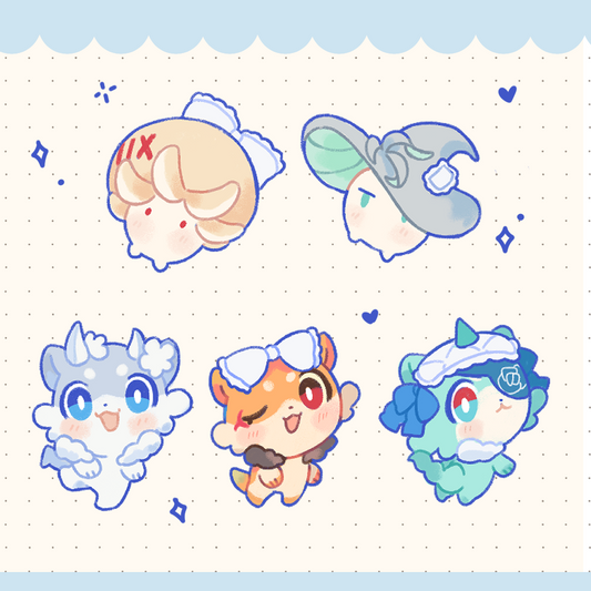 [PREORDER] Phone Charm - White Collection