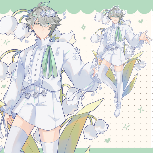 [PREORDER] Acrylic Standee - White Collection Alhaitham