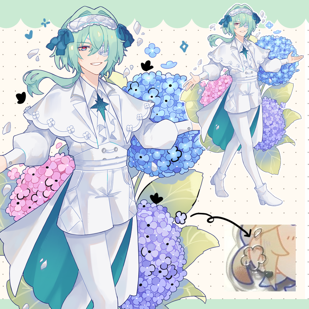 [PREORDER] Acrylic Standee - White Collection Anaxa