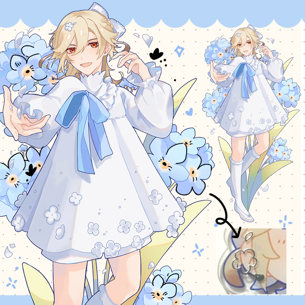 [PREORDER] Acrylic Standee - White Collection Kaveh